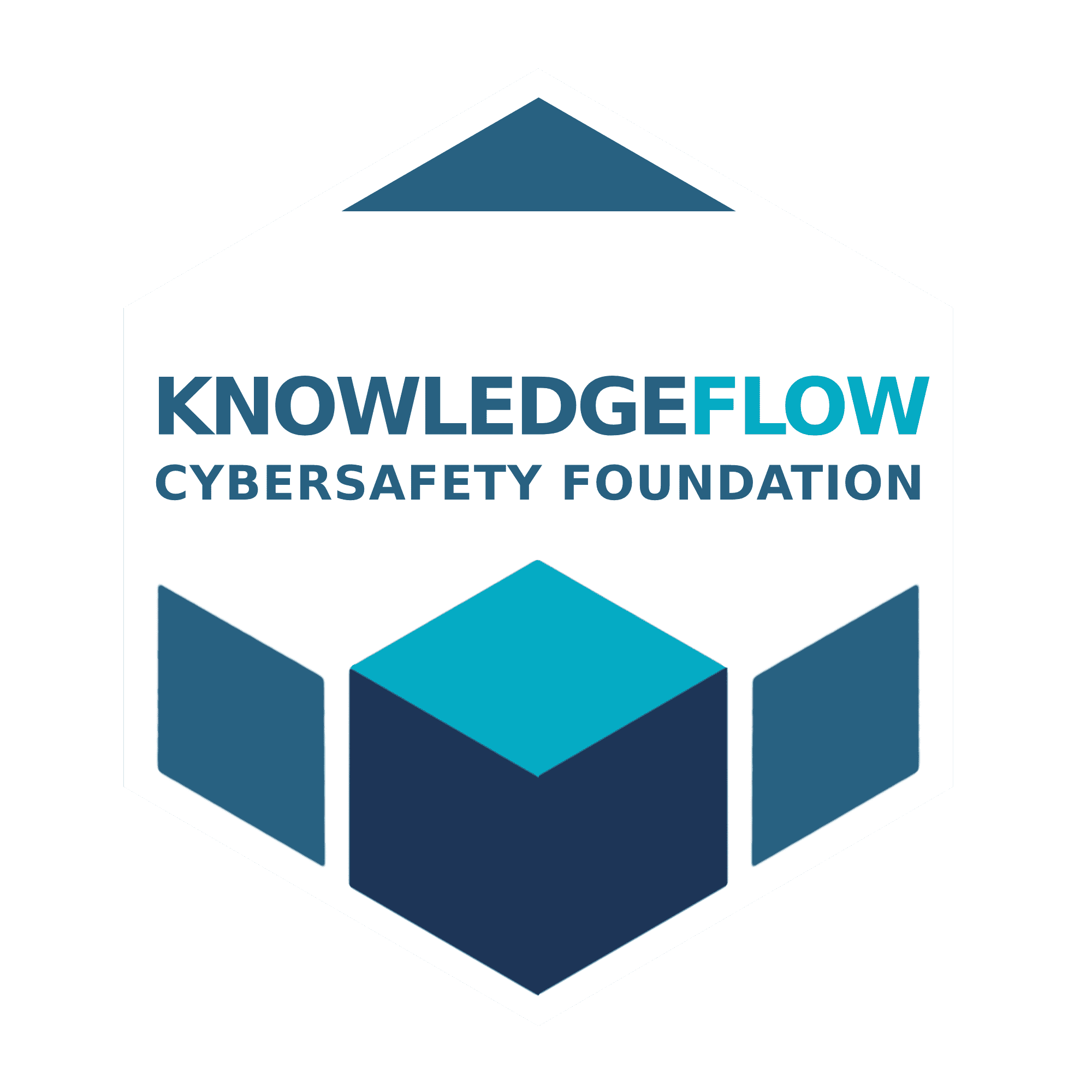 knowledgeflow logo white background